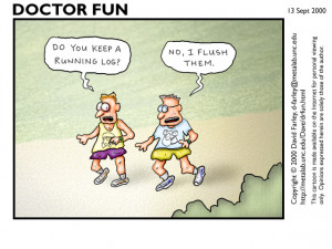 Is Dr. Fun Poking Fun at Running Blogs? | Complete Running Network