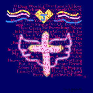 Quotes Picture: one god one world one big happy family