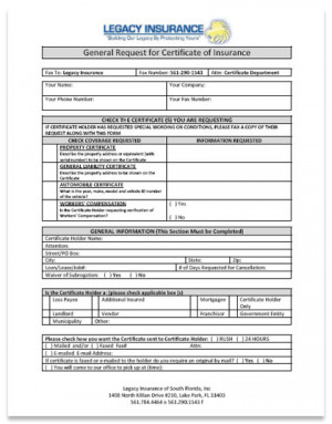 Blank Car Insurance Forms Jobspapa