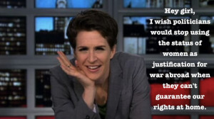 Rachel Maddow