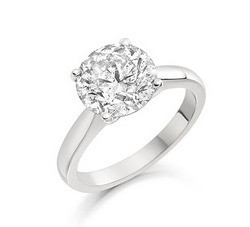 Solitaire Diamond Engagement Ring