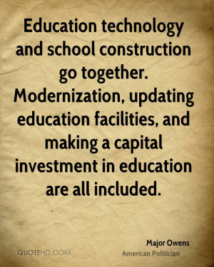 Education technology and school construction go together ...