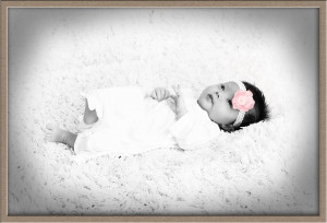 Newborn Baby Photography Black and White