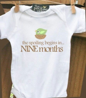Good way to announce pregnancy!