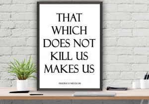 Nietzsche Printable Wall Decor Printable Quote Inspiring Quote ...