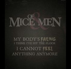 ... of mice and men quotes, the depths of mice and men, mice men, micemen