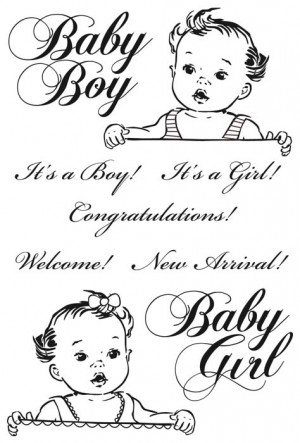 Kaisercraft - Bundle of Joy Collection - Clear Acrylic Stamp - New ...