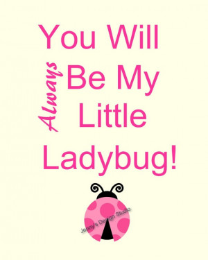 Printable Art My Ladybug Nursery Art by JennysDesignStudio, $4.00