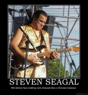 Steven Seagal Electric Guitar