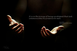 31 Days of C.S. Lewis Quotes: Day 10, Worship