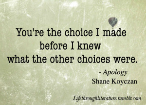 Shane Koyczan Apology