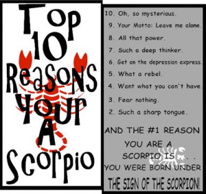 Character Contest 49: Scorpio!