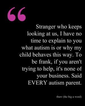 Autism Parents This...