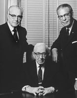 Harold B. Lee, Joseph Fielding Smith, N. Eldon Tanner
