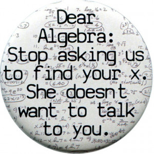 algebra x find math joke ex