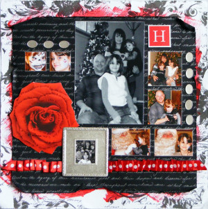 deer hunting scrapbooking layouts