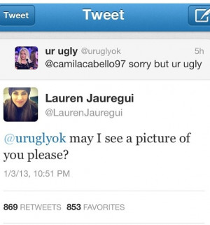 Fifth Harmony- Lauren sticking up for Camila,... You go girl ...