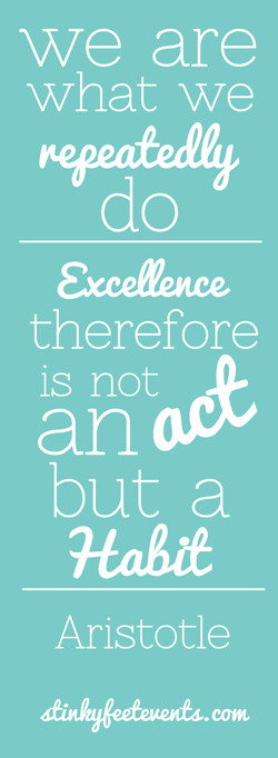 Here is a quote by Aristotle that I found very inspiring. We need our ...
