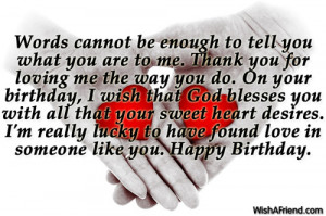 Birthday Wishes For Boyfriend