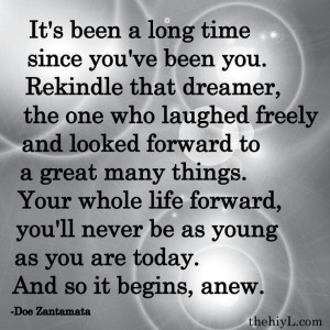 And so it begins, anew. Doe Zantamata