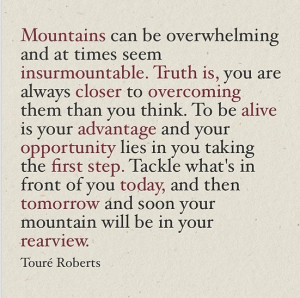Photos / Touré Roberts’ Instagram features motivational quotes