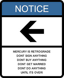 About Mercury Retrograde