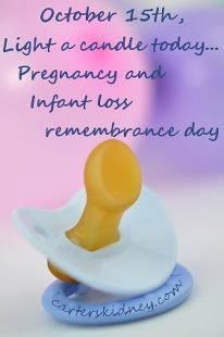 Infant loss. Bereaved. Baby loss. Grieving. Kidney disease. Pacifier ...