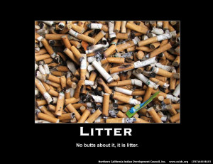 no littering