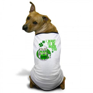 Funny Irish Beer Quote Dog T-Shirt