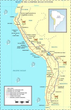 ... Inca Empire, Inca Civil, Imperio Inca, Inca Roads System Maps, Ancient