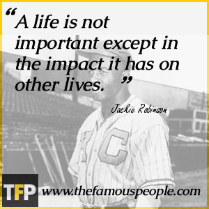 Jackie Robinson Quotes