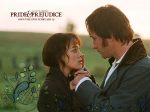 Pride and Prejudice starring Keira Knightley and Matthew Macfadyen