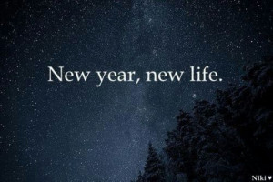 New Year, New Life quote life new beginning christmas new year start ...