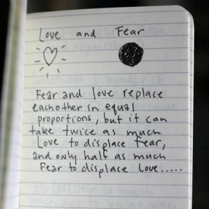 Fear to love someone quotes