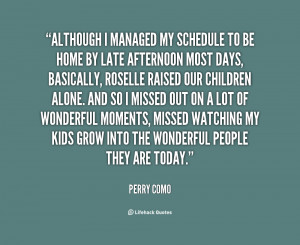 Perry Como Quotes