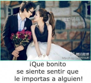 Indirect messages of love in Spanish