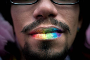 desfile colorido da 16ª Parada Gay de São Paulo, domingo, contou ...