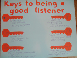 mrskaaay:Listening Skills Poster.Sometimes middle schoolers need a ...