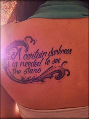 ... from mystic/spiritual teacher, Osho , makes a great divorce tattoo