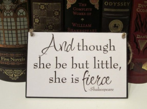 Large Craft Sign - Quotes and Phrases - William Shakespeare - And ...