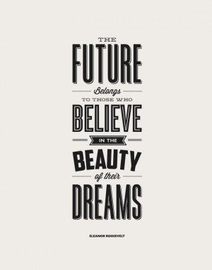 The Future Belongs too... #Lettering