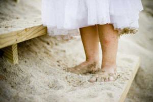Take your shoes off and get sand between your toes.