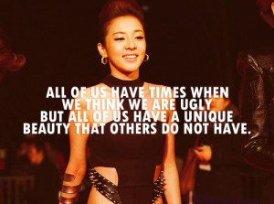 2ne1 Sandara Park quote