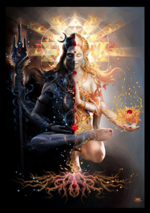 La Diosa Devi baila para el Dios Shiva. El Espacio Infinito de la ...
