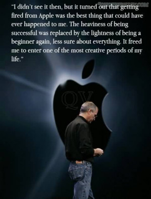 ... Didn’t See It There, But It Turned Out That Getting Fired From Apple