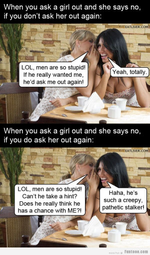 LOL, men are so stupid!