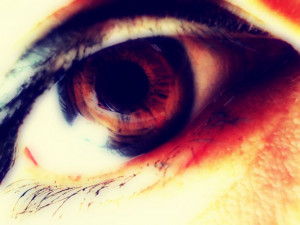 Crazy Anime Eyes Love Her