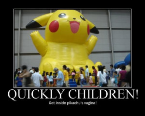 The more risqué side of Pokemon…