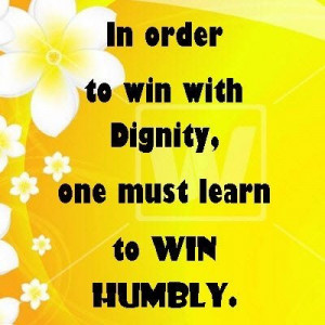 Why? Humble beings do not have huge egos, which is why egocentric ...