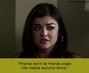 Behold her finest quotes from PLL Season 3 in the photo gallery below ...
